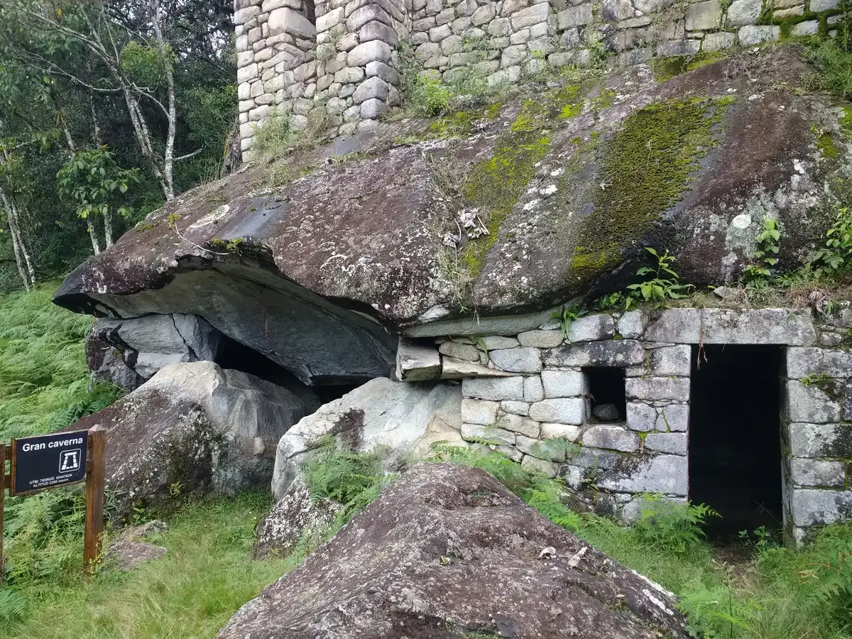 Gran Caverna, the Great Cavern near the Temple of the Moon on Huayna Picchu, Aguas Calientes, Peru